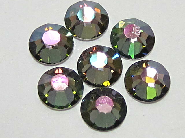72 pcs. 20ss LIGHT PEACH IRIS MIST (maxima) FLATBACK PRECIOSA Rhinestones
